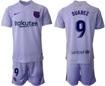 Trikot für draußen FC Barcelone 2021/22 Auswärtstrikot mit Aufdruck SUAREZ 9-1