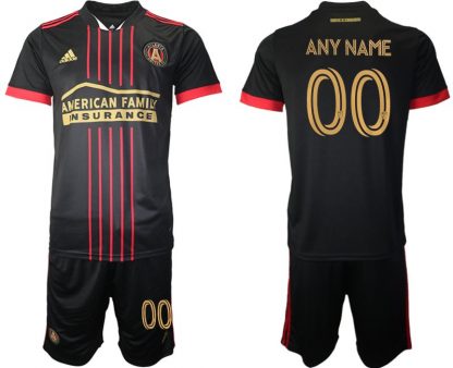 Atlanta United FC Black Red 2022 Home Replica Jersey-1