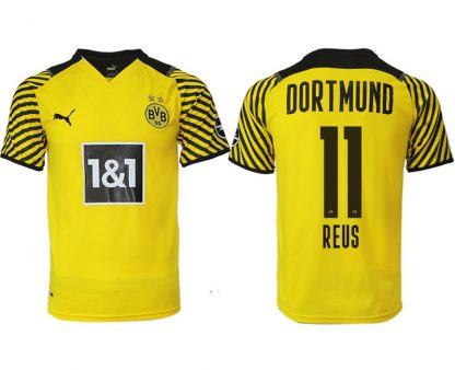 BVB Borussia Dortmund 2022 Heimtrikot gelb mit Aufdruck Reus 11