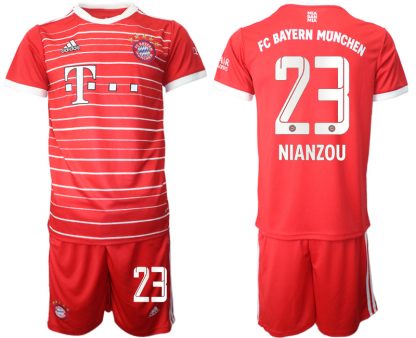 FC Bayern München 2022-2023 Heimtrikot Herren mit Aufdruck NIANZOU 23