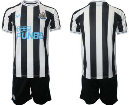 Neues Newcastle United 22-23 Heimtrikot schwarzen und weißen für Herren