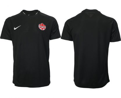 Herren Kanada Home Trikot WM 2022 Schwarz Neuen Fußballtrikot Sale