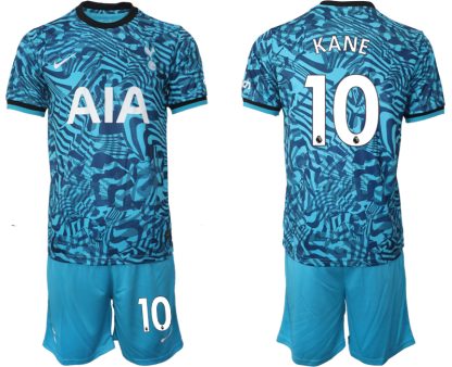 KANE #10 Herren Fußballtrikot Tottenham Hotspur 2022-23 Stadium Ausweichtrikot