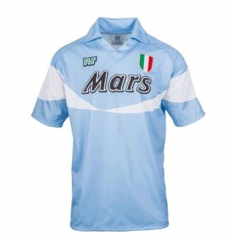 NR Nicola Raccuglia Napoli 1990-1991 Heimtrikot Kurzarm