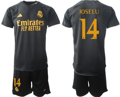 Günstige Fußballtrikots Herren Real Madrid 2023-24 Drittes Trikot Joselu 14