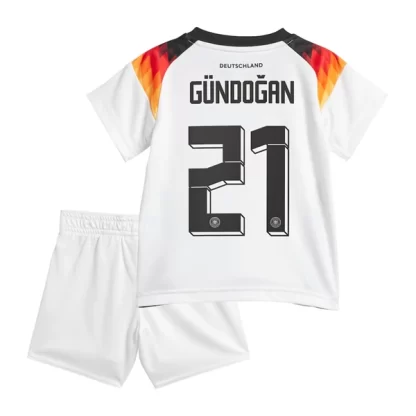 Kindertrikot Deutschland Nationalmannschaft DFB EM 2024 Heimtrikot Ilkay Gundogan 21