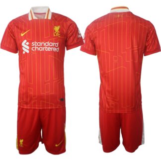 Neues Fußball trikotsatz Liverpool 2024-25 Heimtrikot Rot für Herren