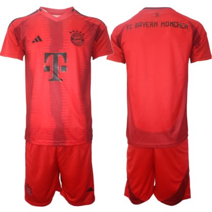 Neues Fussballtrikots Bayern Munich Heimtrikot 2024-2025 in Rot