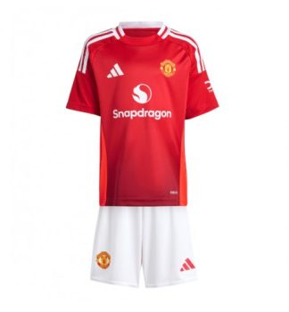 Bestseller Kinder Manchester United Heimtrikot 2024-25 Trikotsatz Kit