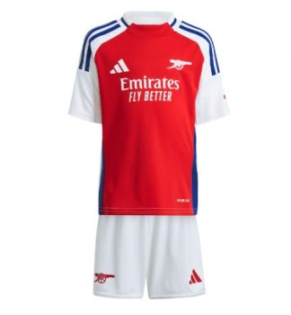 Bestseller Kinderheim Trikot Arsenal Heimtrikot 2024-2025 weiß rot trikotsatz