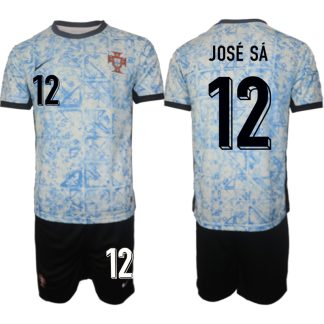 Günstige Fußball Trikots Kaufen Billig Portugal trikot EM 2024 Auswärts Trikot Jose Sa 12
