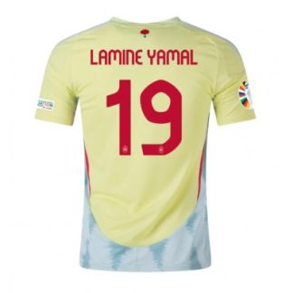 Verkauf Fußballtrikot Spanien Auswärts Trikotsatzt EM 2024 für Herren Lamine Yamal 19