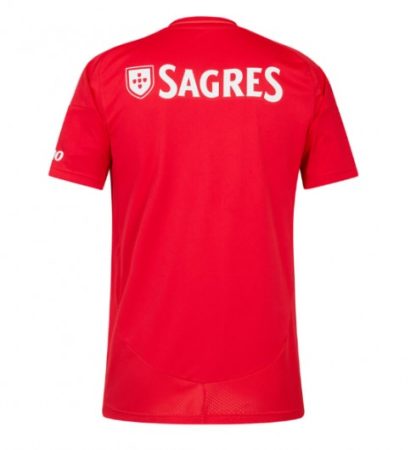 Bestseller Fussballtrikots Herren Benfica Heimtrikot 2024-25 rot Kurzarm