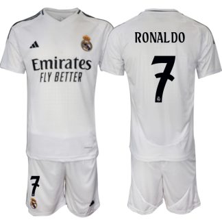 Bestseller Fußballtrikots Real Madrid 2024-25 Heimtrikot trikotsatz Cristiano Ronaldo 7