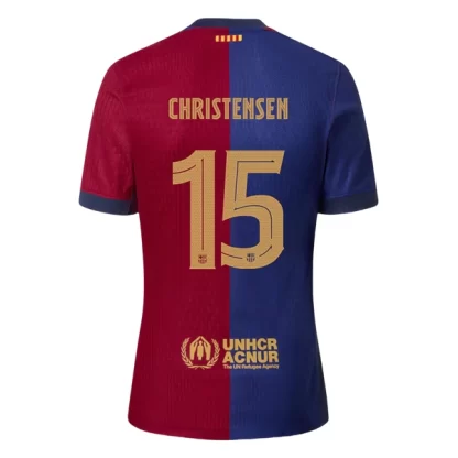 Billige FC Barcelona 2024-25 Heimtrikot Online Kaufen Andreas Christensen 15