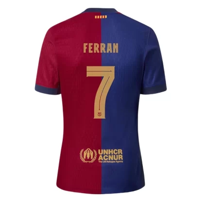 Billige Fußballtrikots Kaufen FC Barcelona 2024-25 Heimtrikot Ferran Torres 7