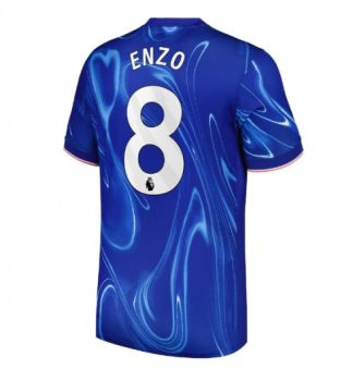 Günstige Chelsea Heimtrikot 2024-25 Fußballtrikots für Herren Enzo Fernandez 8