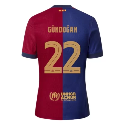 Günstige Fußballtrikot Herren Sale FC Barcelona 2024-25 Heimtrikot Ilkay Gundogan 22