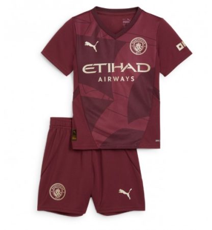 Günstige Fußballtrikot Kaufen Manchester City 24-25 Ausweich Trikotsatz Ruben Dias 3