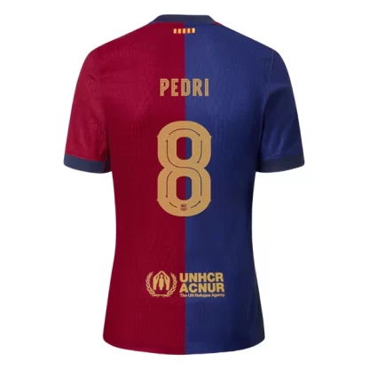 Günstige Herren FC Barcelona 2024-25 Heimtrikot Pedri Gonzalez 8