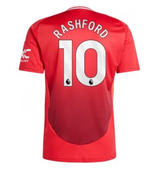 Günstige Manchester United Herren Set Heimtrikot 2024-25 Marcus Rashford 10