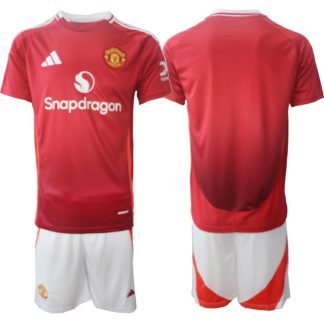 Kaufe Herren Manchester United Heimtrikot 2024-25 Günstige Fußball Trikotsatz