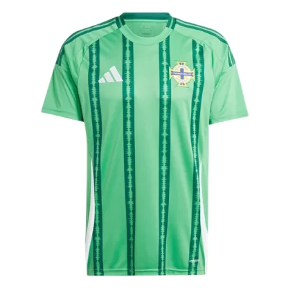 Neuen Fußballtrikots Nordirland Heimtrikot 2024 grün