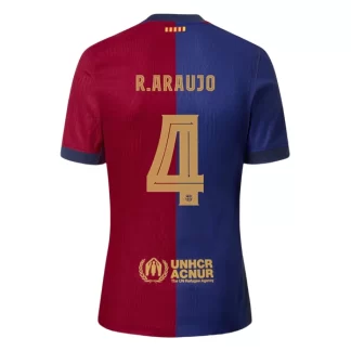 Neues Fussballtrikots FC Barcelona 2024-25 Heimtrikot Ronald Araujo 4