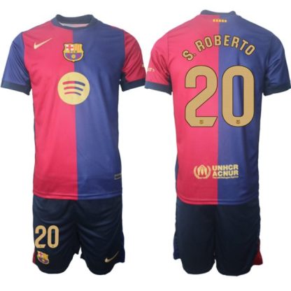 Bestseller FC Barcelona 2024-25 Heimtrikot Deutschland Trikot bestellen Sergi Roberto 20