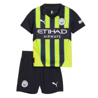 Bestseller Fußballtrikot Kinder Set Manchester City 2024-25 Auswärts Trikotsatz