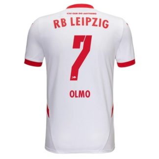 Heißer Verkauf Herren Fußballtrikot RB Leipzig Heim Trikotsatz 2024-25 Dani Olmo 7