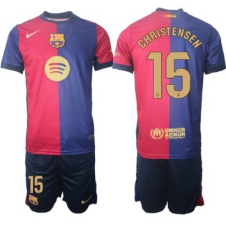 Kaufe Billige trikots FC Barcelona 2024-25 Heimtrikot trikotsatz Andreas Christensen 15