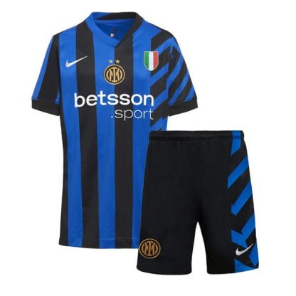 Kaufe Günstige Kinder Inter Milan Heimtrikot 2024-25 Fußballtrikots Set